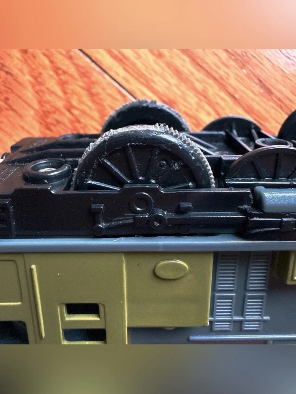 Thomas The Tank Engine Friends Trackmaster Dodge Grey Green Motorized Train 2009